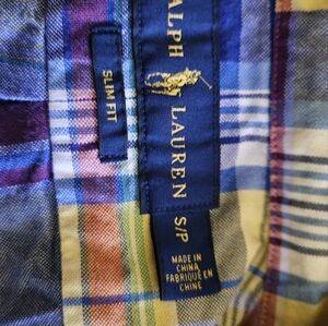 Ralph Lauren Multicolor Plaid Shirt